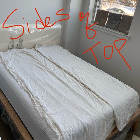 The White Company - Evesham Duvet & Shams Set - Full/Queen90 x92" Cloud Marl NWT - Picture 8 of 16